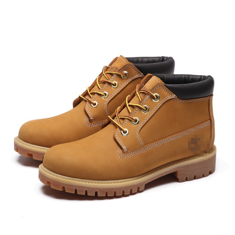 Hombre  Bota Montañera De Nobuck Con Cordones  | Botas Botas Botas