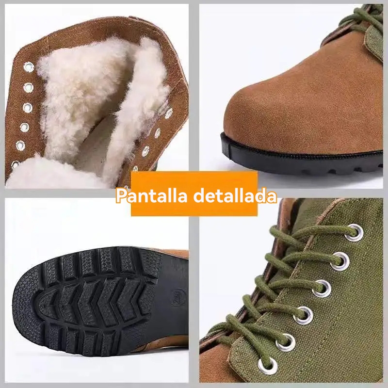 Hombre  Botin Blucher Vestir Caballero Piel Serraje Con Cordones Y Cremallera  | Botines Botines Botines