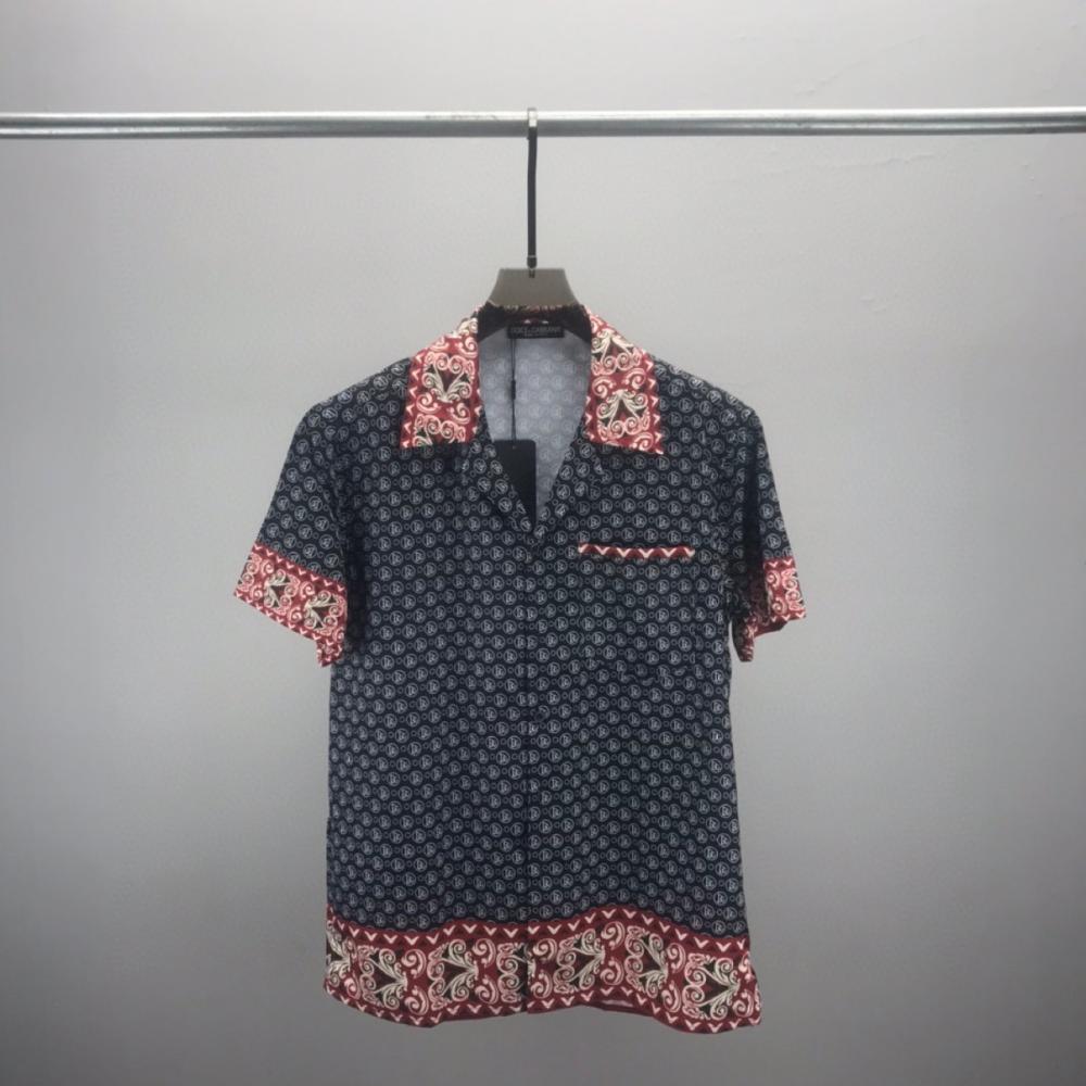 Hombre  Camisa De Manga Corta Lino Estampada  | Camisas Camisas Camisas