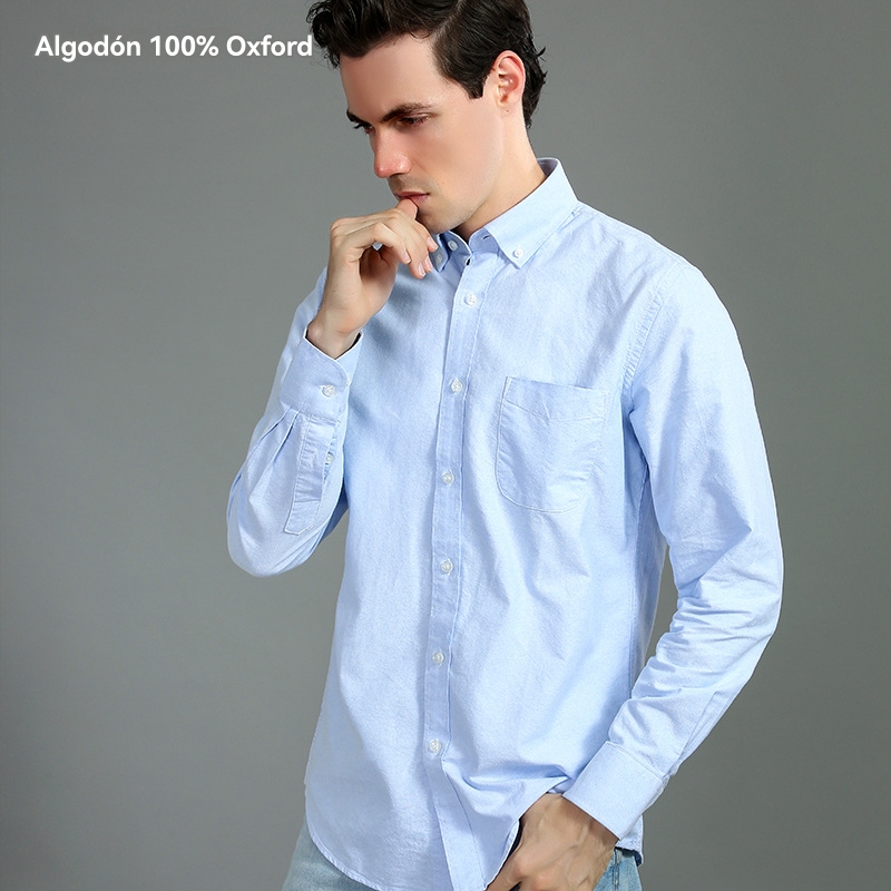 Hombre  Camisa Oxford Slim Fit  | Camisas Camisas Camisas