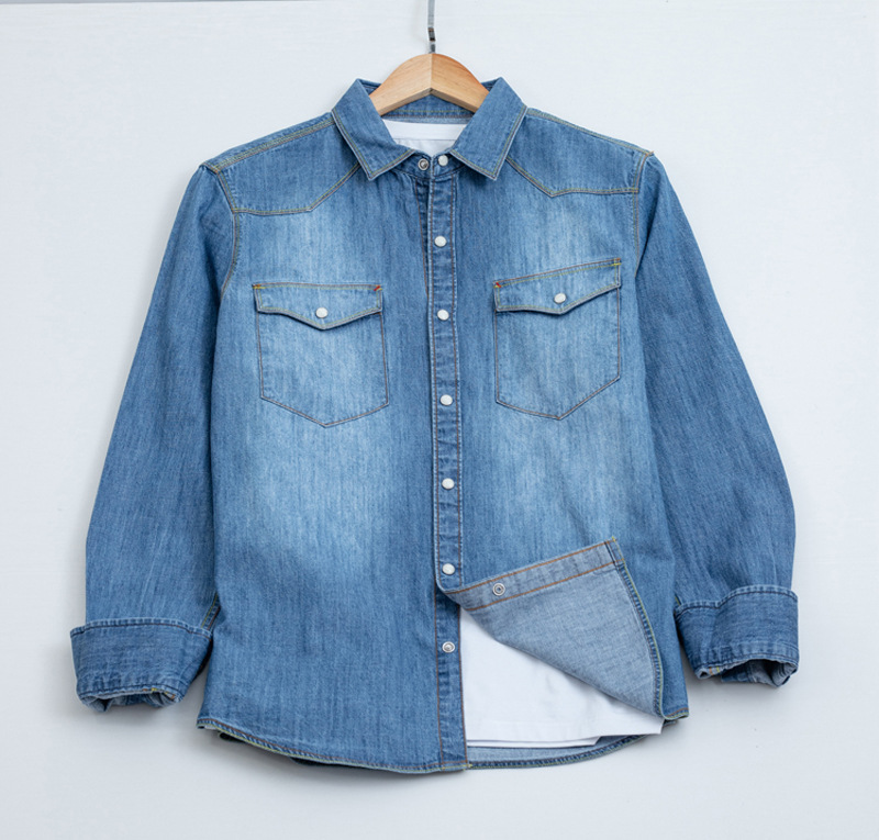 Hombre  Camisa Tejido Denim  | Camisas Camisas Camisas