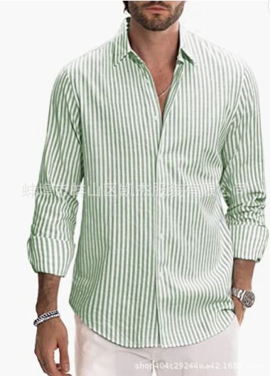 Hombre  Camisa Tejido Ligero Rayas  | Camisas Camisas Camisas