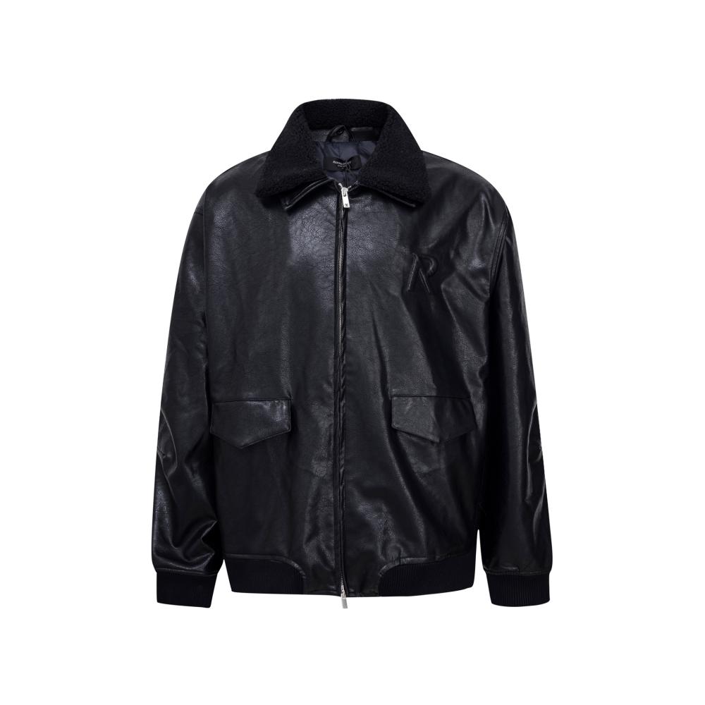 Hombre  Cazadora Bomber Simil Piel  | Chaquetas Y Cazadoras Chaquetas Y Cazadoras Chaquetas Y Cazadoras