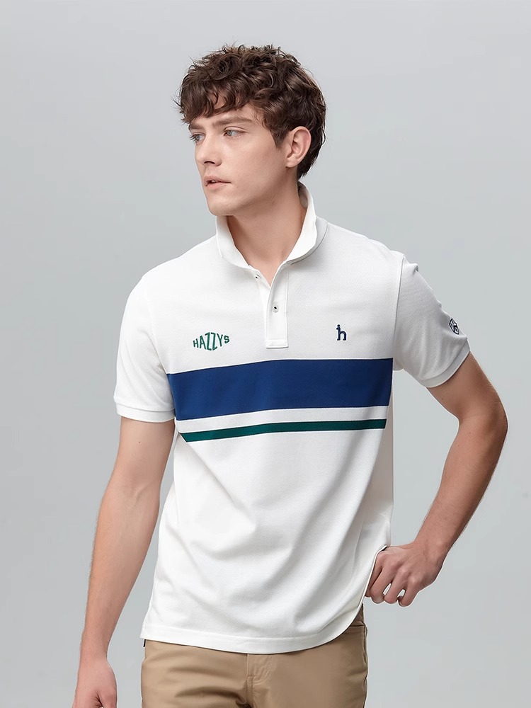 Hombre  Polo Piqué Rayas Regular Fit  | Polos Hombre Hombre