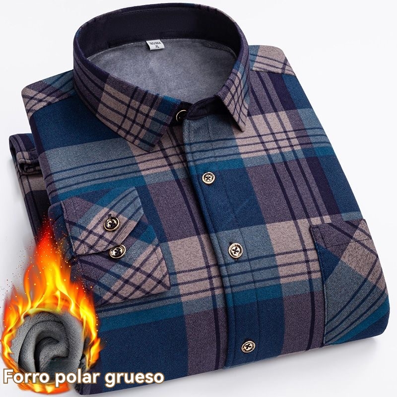 Hombre  Sobrecamisa Cuadros  | Camisas Camisas Camisas