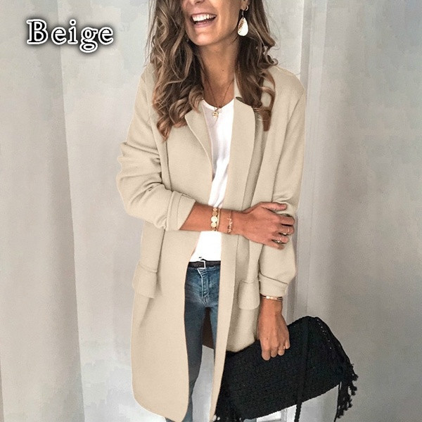 Mujer  Blazer Básica  | Chaquetas Y Cazadoras Chaquetas Y Cazadoras Chaquetas Y Cazadoras