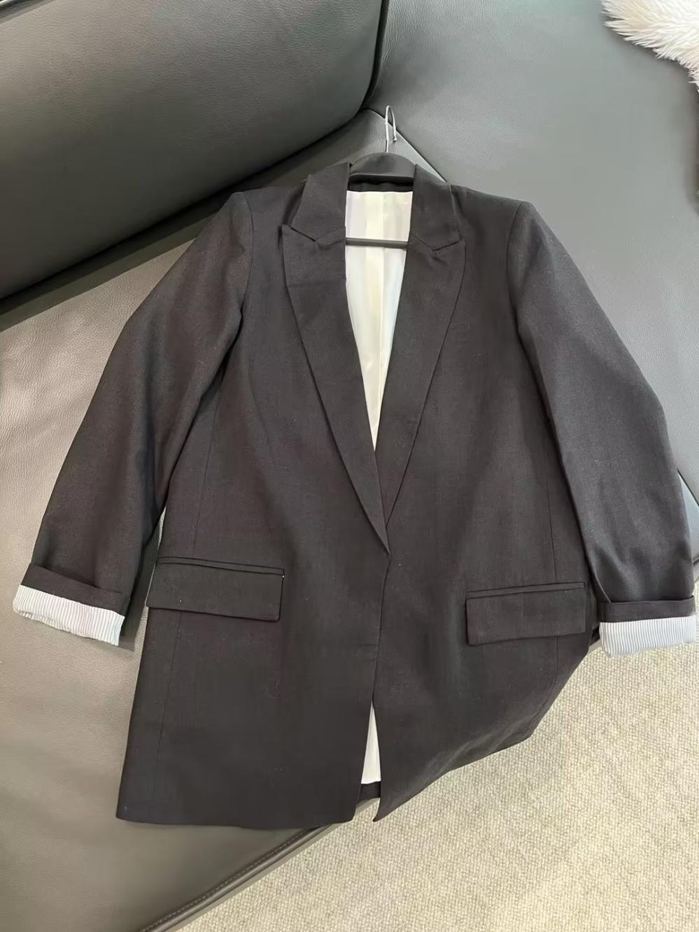 Mujer  Blazer Básica  | Chaquetas Y Cazadoras Chaquetas Y Cazadoras Chaquetas Y Cazadoras