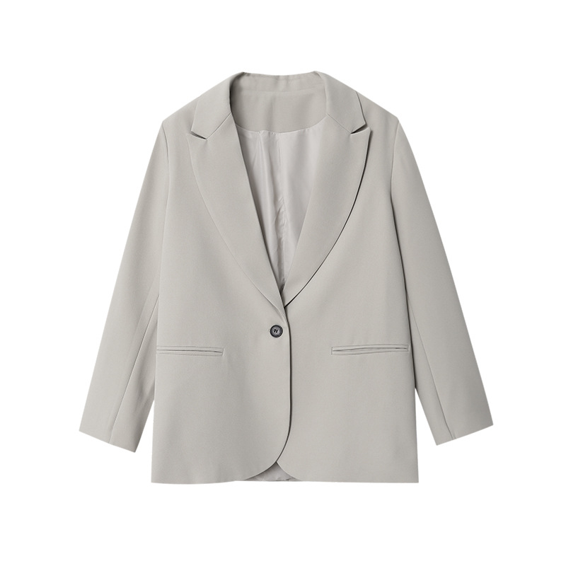 Mujer  Blazer Con Botones  | Chaquetas Y Cazadoras Chaquetas Y Cazadoras Chaquetas Y Cazadoras