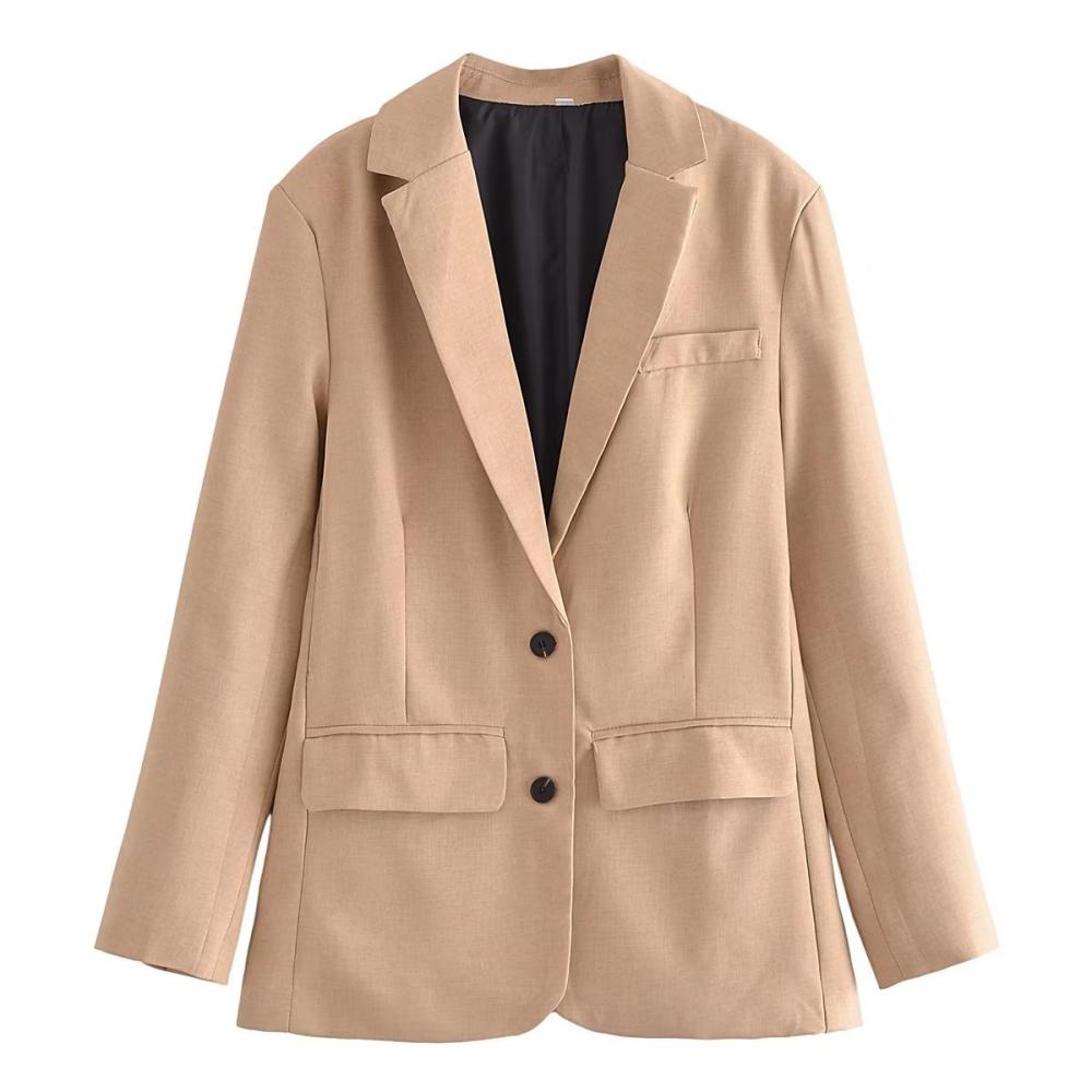 Mujer  Blazer Fluido  | Chaquetas Y Cazadoras Chaquetas Y Cazadoras Chaquetas Y Cazadoras