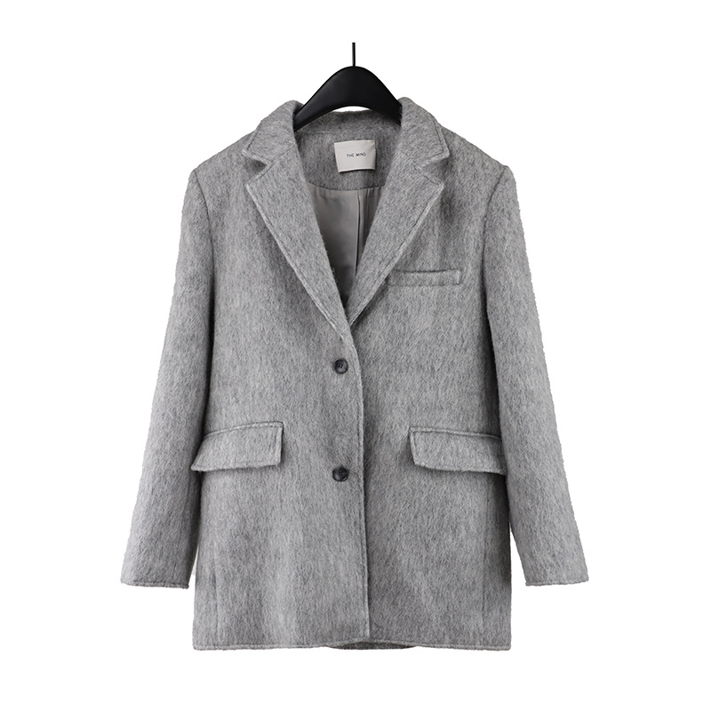 Mujer  Blazer Tacto Suave  | Chaquetas Y Cazadoras Chaquetas Y Cazadoras Chaquetas Y Cazadoras