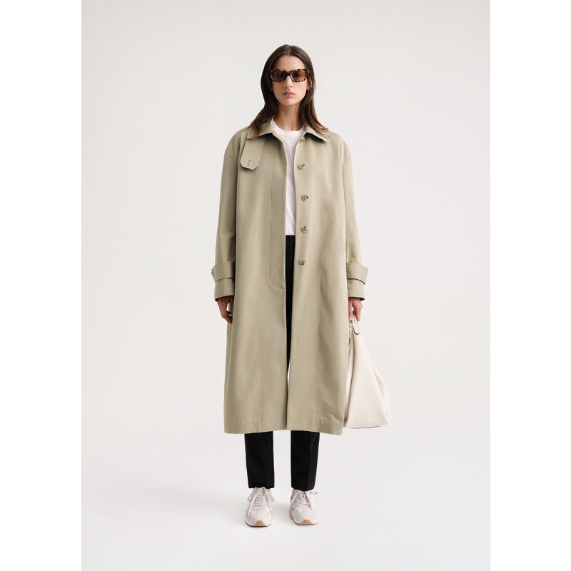 Mujer  Gabardina Larga  | Abrigos Y Parkas Abrigos Y Parkas Abrigos Y Parkas