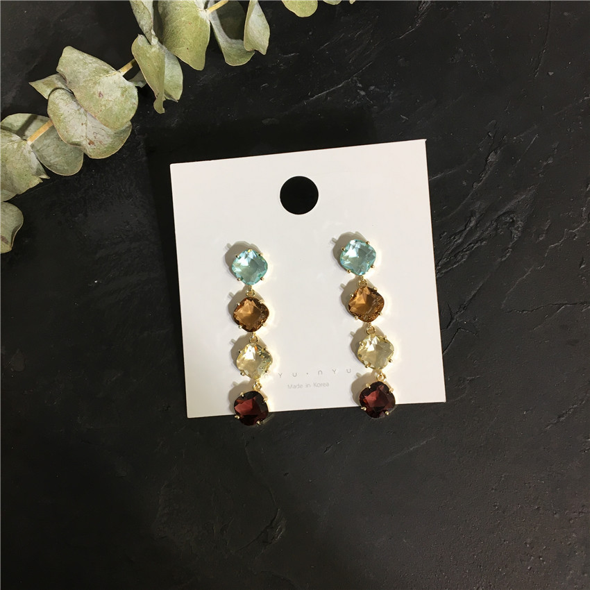 Mujer  Pendientes Drop Narciso Plata Baño Oro  | Bisutería Accesorios Bisutería