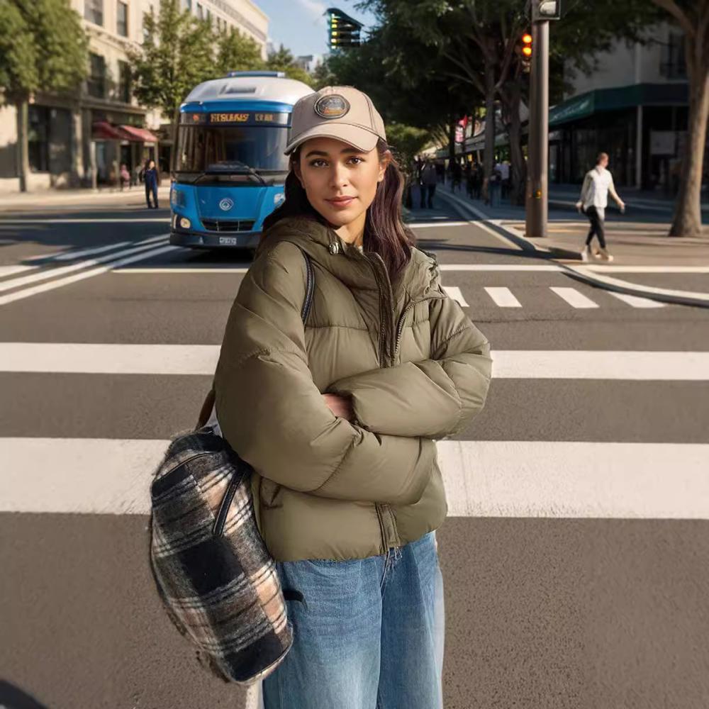 Mujer  Plumífero Corto Acolchado  | Abrigos Y Parkas Abrigos Y Parkas Abrigos Y Parkas